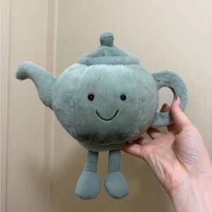 RETIRED green teapot jellycat